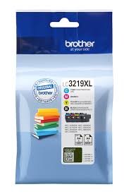 Best Value Pack of 4 Ink Cartridges LC3219 XL Val Brother