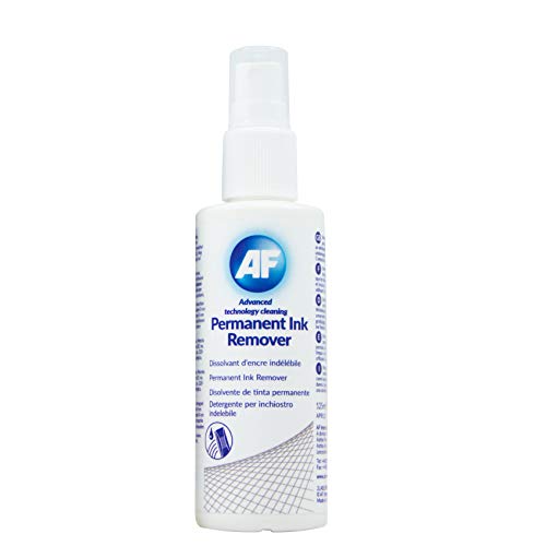 Best Value AF Permanent Ink Remove Spray for Permanent Marker Pen or Biro from Whiteboards - 125ml