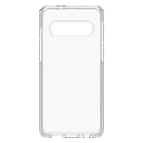 OtterBox Symmetry Series - Back cover for mobile phone - polycarbonate, synthetic rubber - clear - for Samsung Galaxy S10