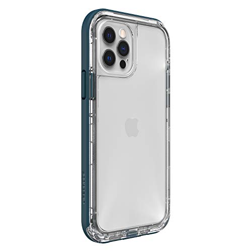 LifeProof N╦XT - Back cover for mobile phone - clear lake - for Apple iPhone 12, 12 Pro
