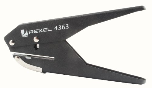 Best Value Rexel 118064 S120 Single Hole Plier Punch 80gsm Black