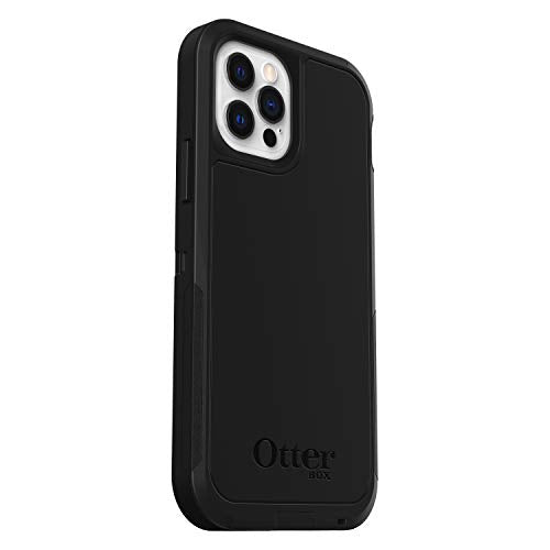 OtterBox Defender Series XT with MagSafe - Back cover for mobile phone - polycarbonate, synthetic rubber - black - for Apple iPhone 12, 12 Pro