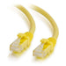 C2G Cat6 Booted Unshielded (UTP) Network Patch Cable - Patch cable - RJ-45 (M) to RJ-45 (M) - 7 m - UTP - CAT 6 - molded, snagless, stranded - yellow