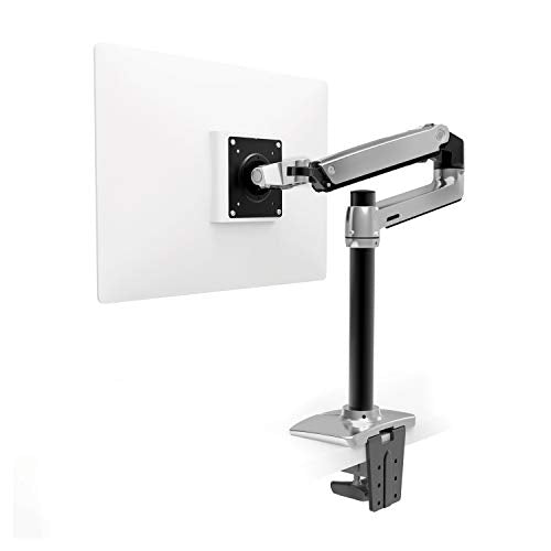 Ergotron LX Desk Mount LCD Arm, Tall Pole - Mounting kit for LCD display - aluminium - polished aluminium - screen size: up to 24" - desktop