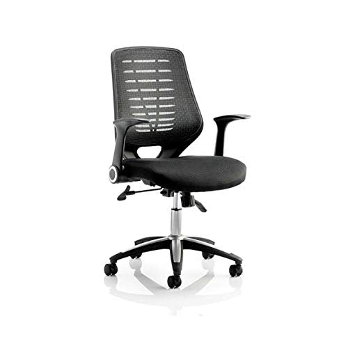 Relay Chair Airmesh Seat Black Back With Arms OP000115