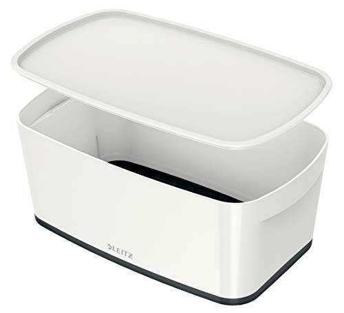 Leitz Mybox Small With Lid Wow White Black Dd