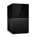 WD My Book Duo WDBFBE0240JBK - Hard drive array - 24 TB - 2 bays - HDD 12 TB x 2 - USB 3.1 Gen 1 (external)