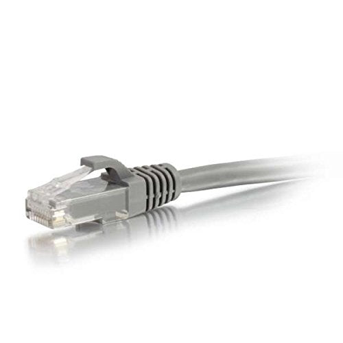 C2G Cat6 Booted Unshielded (UTP) Network Patch Cable - Patch cable - RJ-45 (M) to RJ-45 (M) - 50 m - UTP - CAT 6 - molded, snagless, stranded - grey