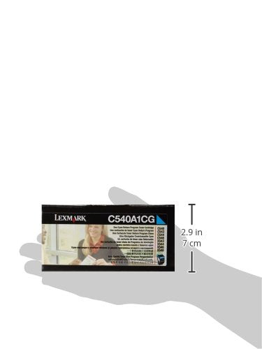 Best Value Lexmark C540n/C543dn/X543dn/C544/X544 Series Return Program Toner Cartridge - Cyan