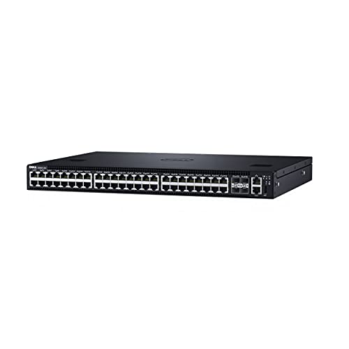 Dell Networking S3048-ON - Switch - L3 - Managed - 48 x 10/100/1000 + 4 x 10 Gigabit SFP+ - rack-mountable - with 1 year Return to Depot