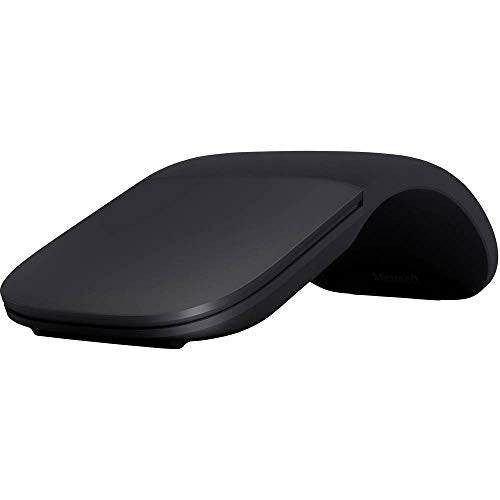 Microsoft Arc Mouse - Mouse - optical - 2 buttons - wireless - Bluetooth 5.0 LE - black