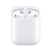 Apple AirPods with Charging Case - 2nd Generation - true wireless earphones with mic - ear-bud - Bluetooth - for iPad/iPhone/iPod/TV/Watch