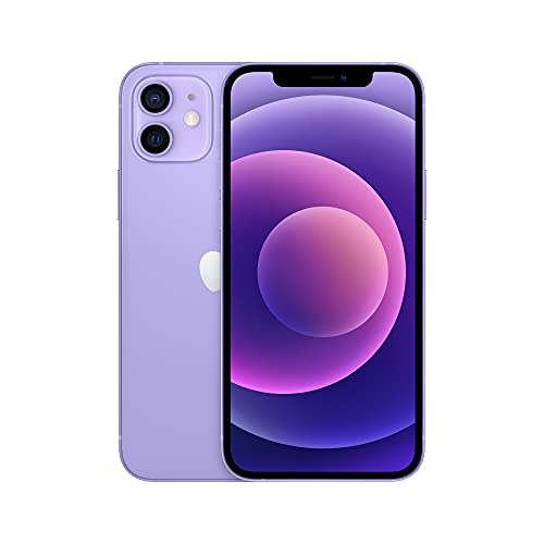 Apple iPhone 12 - Smartphone - dual-SIM - 5G NR - 128 GB - 6.1" - 2532 x 1170 pixels (460 ppi) - Super Retina XDR Display - 2x rear cameras 12 MP front camera - purple