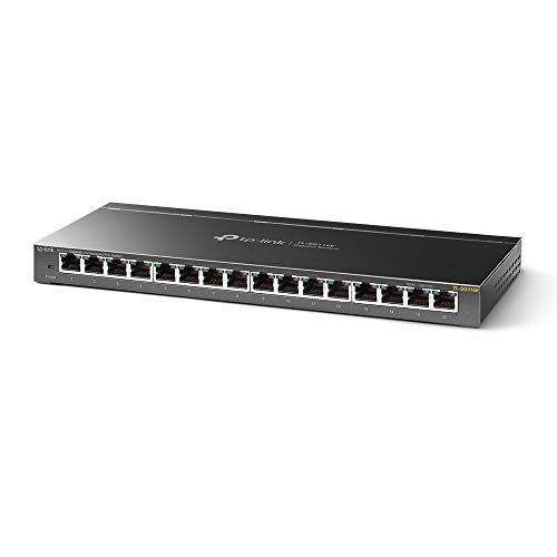 TP-Link TL-SG116E Unmanaged Pro - Switch - unmanaged - 16 x 10/100/1000 - desktop