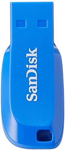 SanDisk Cruzer Blade - USB flash drive - 16 GB - USB 2.0 - electric blue