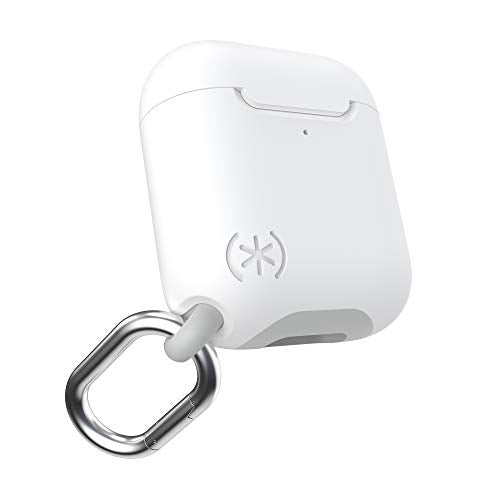Speck Presidio Pro Apple Airpods Generation 1 and 2 White Case Scratch resistant