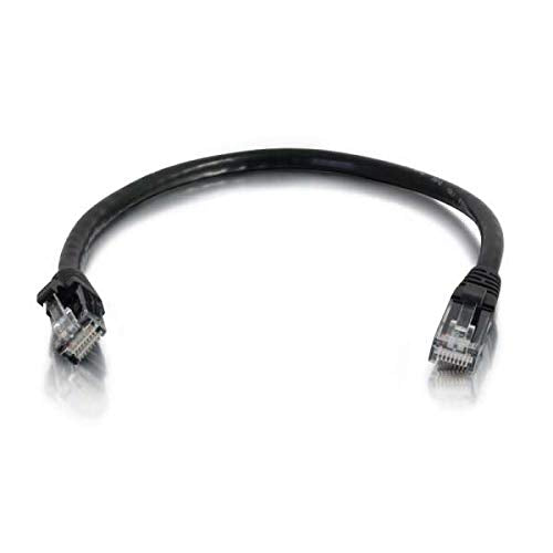 C2G Cat6 Booted Unshielded (UTP) Network Patch Cable - Patch cable - RJ-45 (M) to RJ-45 (M) - 7 m - UTP - CAT 6 - molded, snagless, stranded - black