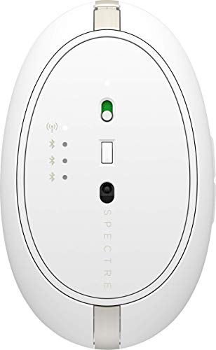 HP Spectre 700 - Mouse - wireless - Bluetooth - ceramic white - for OMEN Obelisk by HP 875, HP 15, 27, ENVY x360, Pavilion Gaming 15, 690, TG01, Spectre x360