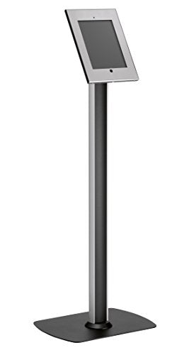 PTA 3001S - TabLock floor stand (silver base plate) - Silver/black
