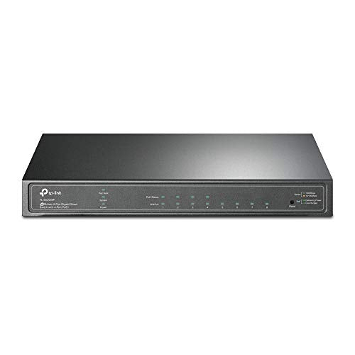 TP-Link JetStream TL-SG2008P - V1 - switch - smart - 4 x 10/100/1000 + 4 x 10/100/1000 (PoE+) - desktop - PoE+ (62 W)
