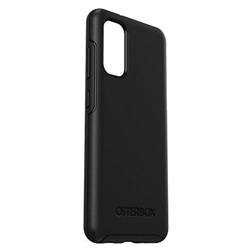 OtterBox Symmetry Series - Back cover for mobile phone - polycarbonate, synthetic rubber - black - for Samsung Galaxy S20, S20 5G