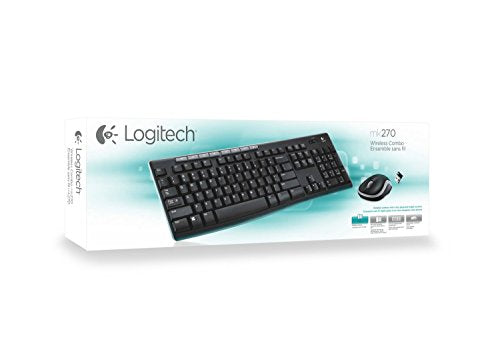 Logitech Wireless Combo MK270 - Keyboard and mouse set - 2.4 GHz - SPANISH Layout