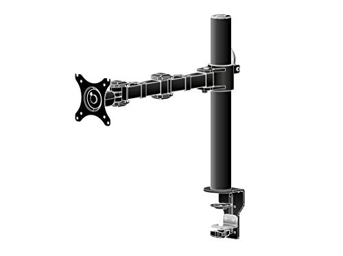 Iiyama DS1001C-B1 - Mounting kit - for Monitor (adjustable arm) - black - screen size: 10"-30" - desk-mountable - for ProLite E2783QSU-B1, XU2495WSU-B1, XUB2495WSU-B1