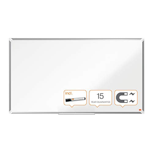 Nobo Premium Plus  Widescreen 55  Lacqured Steel  Whiteboard 1220X690Mm