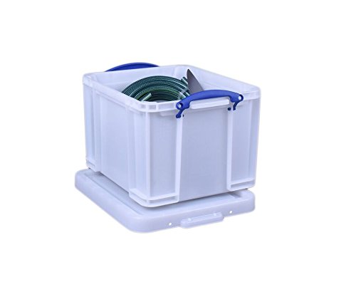 Best Value Really Useful Storage Box 35 Litre White Strong