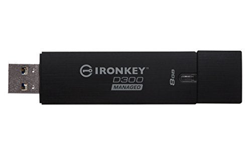 IronKey D300S Managed - USB flash drive - encrypted - 16 GB - USB 3.1 Gen 1 - FIPS 140-2 Level 3