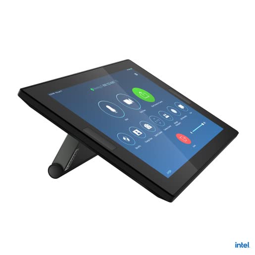 Lenovo ThinkSmart Core - Controller Kit - video conferencing kit (touchscreen console, compute system) - with 3 Years Lenovo Premier Support + First Year Maintenance - Certified for Zoom Rooms - raven black with red bottom