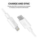 Griffin USB-C-Lightning Cable 4FT White