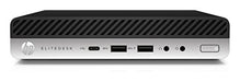 HP EliteDesk 800 G3 - Mini desktop - Core i5 7500T / 2.7 GHz - vPro - RAM 8 GB - SSD 256 GB - NVMe, TLC - HD Graphics 630 - GigE - WLAN: 802.11a/b/g/n/ac, Bluetooth 4.2 - Win 10 Pro 64-bit - monitor: none