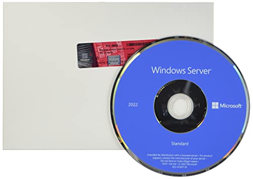 Microsoft Windows Server 2022 Standard - Licence - 16 cores - DVD - 64-bit - UK English