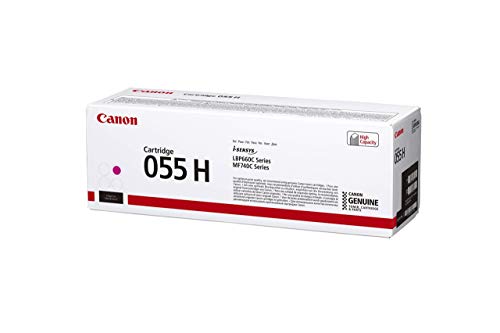 Canon 055 H - High capacity - magenta - original - toner cartridge - for imageCLASS LBP664, MF745, i-SENSYS LBP663, LBP664, MF742, MF744, MF746, Satera LBP662