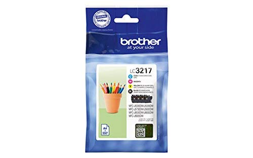Brother LC3217 Value Pack - 4-pack - black, yellow, cyan, magenta - original - ink cartridge - for Brother MFC-J5330, J5335, J5730, J5930, J6530, J6935, Business Smart Pro MFC-J6930