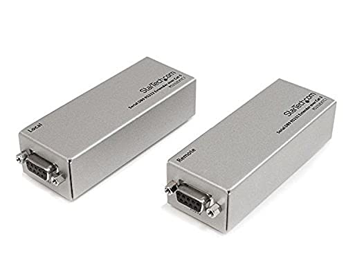 StarTech Serial DB9 RS232 Extender Over Cat 5