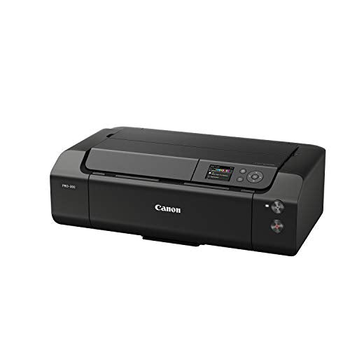 Canon imagePROGRAF PRO-300 - 13" large-format printer - colour - ink-jet - A3/Ledger - up to 4.25 min/page (mono) / up to 4.25 min/page (colour) - capacity: 100 sheets - USB 2.0, LAN, Wi-Fi(n)