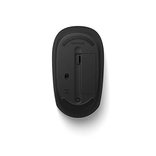 Microsoft Bluetooth Mouse - Mouse - optical - 3 buttons - wireless - Bluetooth 5.0 LE - matte black