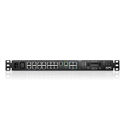 APC NetBotz Rack Monitor 750 - Environment monitoring device - GigE - 1U - rack-mountable - for P/N: SCL500RMI1UNC, SMTL1000RMI2UC, SMTL750RMI2UC, SMX1000C, SMX1500RM2UCNC, SMX750CNC