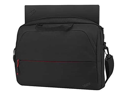 Lenovo ThinkPad Essential Topload (Eco) - Notebook carrying case - 16" - black with red accents - for 100e Chromebook (2nd Gen) MTK.2, ThinkPad L13 Gen 2, T14s Gen 2, T15p Gen 2, X13 Gen 2