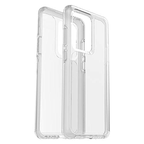 OtterBox Symmetry Series - Back cover for mobile phone - polycarbonate, synthetic rubber - clear - for Samsung Galaxy S20 Ultra, S20 Ultra 5G