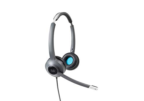 Cisco 522 Wired Dual - Headset - on-ear - wired - 3.5 mm jack