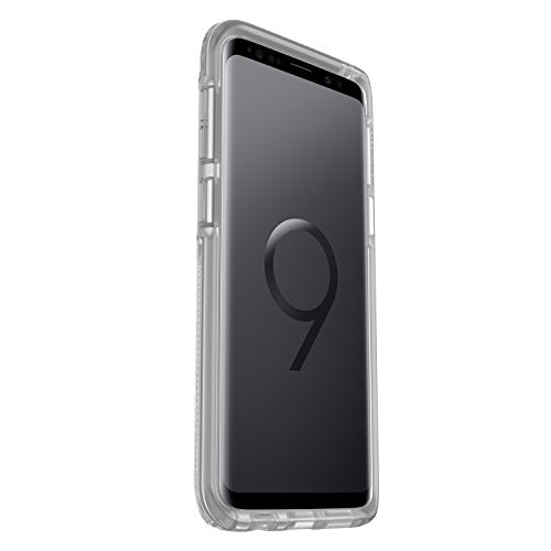 OtterBox Symmetry Series Clear - Back cover for mobile phone - polycarbonate, synthetic rubber - clear - for Samsung Galaxy S9