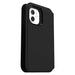 OtterBox Strada Series Via - Flip cover for mobile phone - polyurethane, polycarbonate - black night - slim design - for Apple iPhone 12 mini