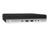 HP EliteDesk 800 G5 - Mini desktop - Core i5 9500 / 3 GHz - vPro - RAM 8 GB - SSD 256 GB - NVMe, TLC - UHD Graphics 630 - GigE - WLAN: Bluetooth 5.0, 802.11a/b/g/n/ac/ax - Win 10 Pro 64-bit - monitor: none - keyboard: UK