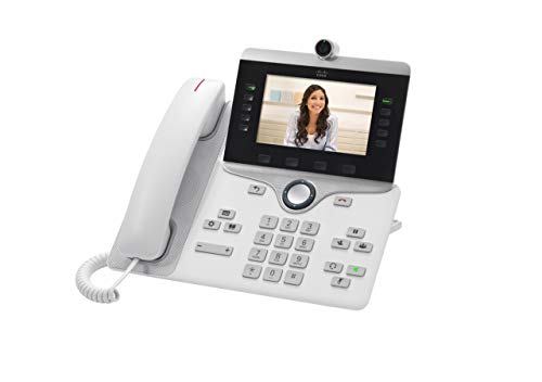 Cisco IP Phone 8845 - IP video phone - with digital camera, Bluetooth interface - SIP, SDP - 5 lines - charcoal