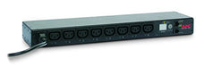 APC Switched Rack PDU AP7920B - Power distribution strip - AC 200/208/230 V - 2300 VA - Ethernet - input: IEC 60320 C14 - output connectors: 8 (IEC 60320 C13) - 1U - 19" - black - for P/N: SCL500RMI1UC, SCL500RMI1UNC, SMTL1000RMI2UC, SMTL750RMI2UC, SMX1500RM2UCNC