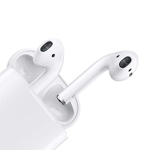 Apple AirPods with Charging Case - 2nd Generation - true wireless earphones with mic - ear-bud - Bluetooth - for iPad/iPhone/iPod/TV/Watch