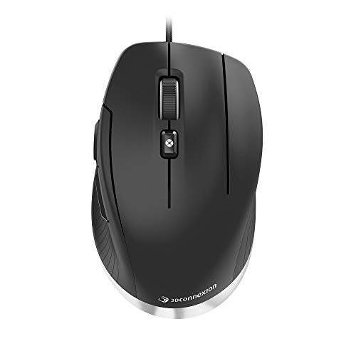 3Dconnexion CadMouse Compact - Mouse - ergonomic - right-handed - optical - 7 buttons - wired - USB